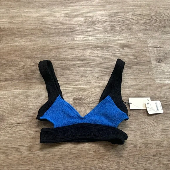 NWT Free People x Bond-Eye Nino Splice Crop Bikini Top